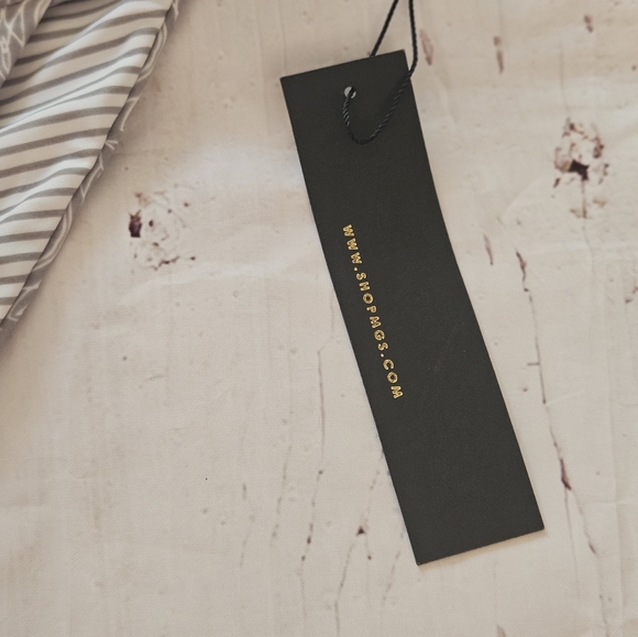 New MGS Women's Grey and White Reversible Swim Bikini Bottoms Size Large - Picture 2 of 6